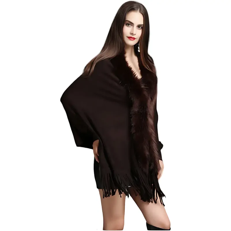 Poncho femme léger