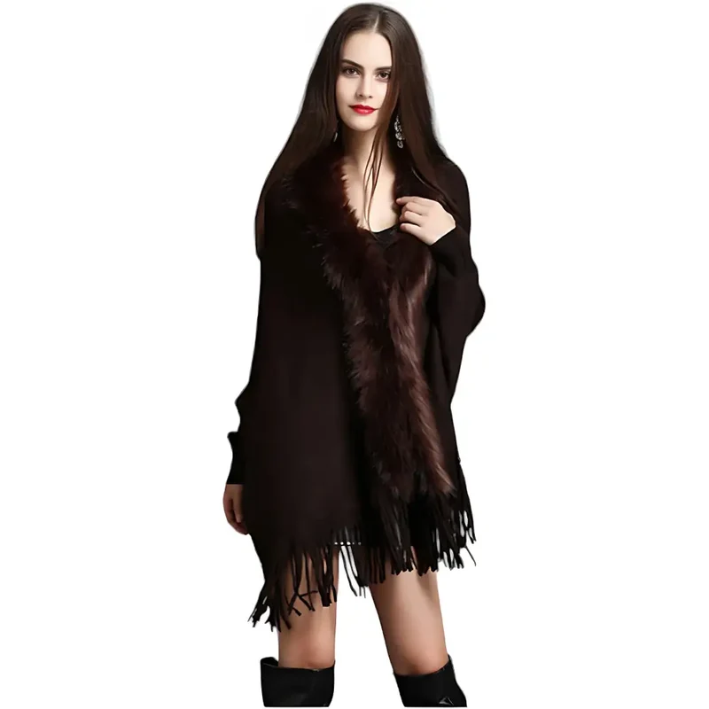 Poncho femme léger