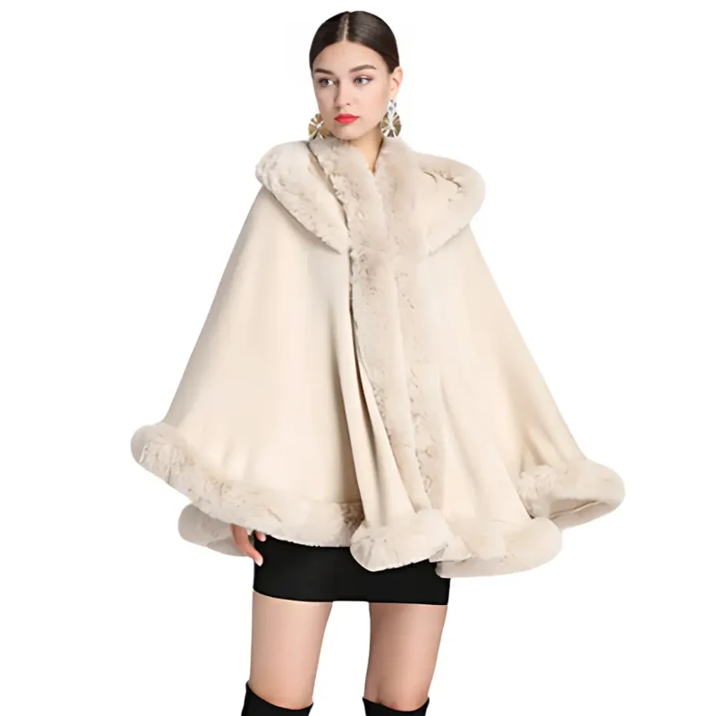 Poncho soirée femme