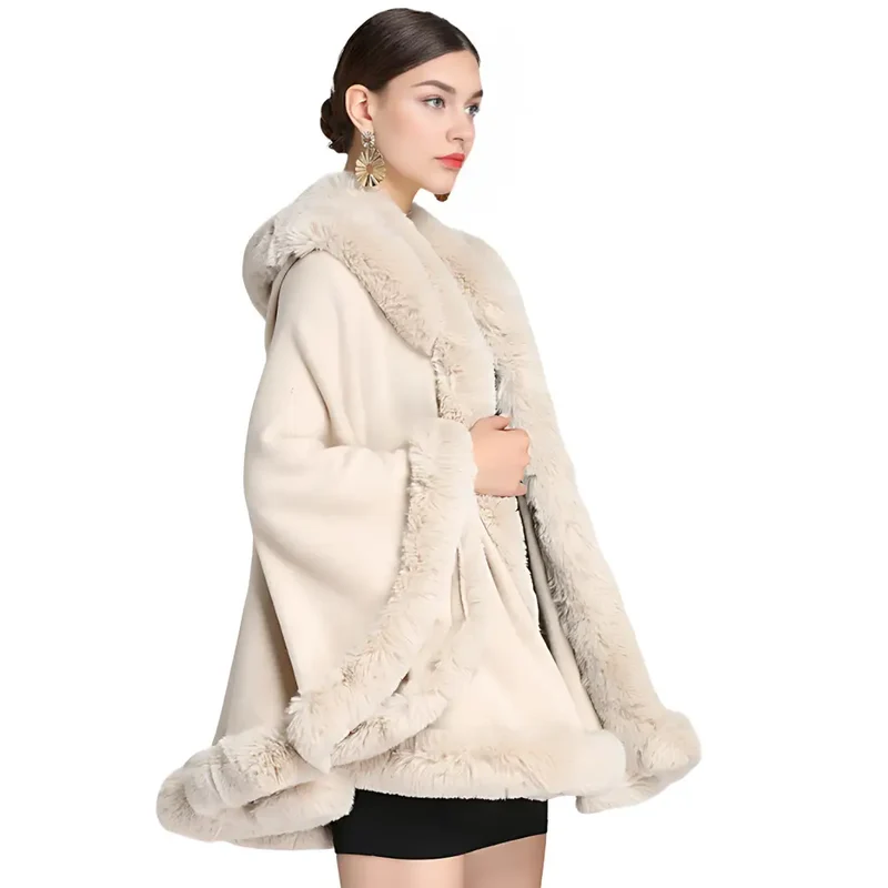 Poncho soirée femme