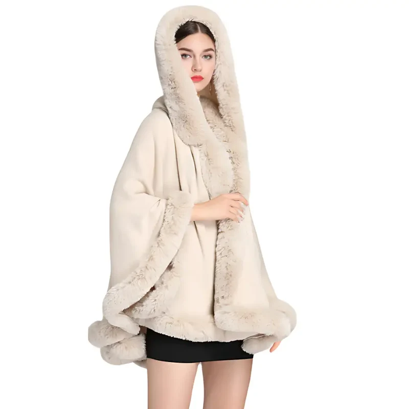 Poncho soirée femme