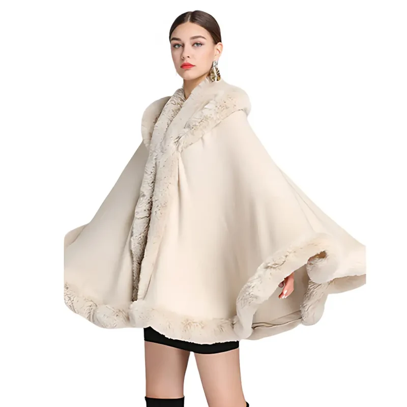 Poncho soirée femme