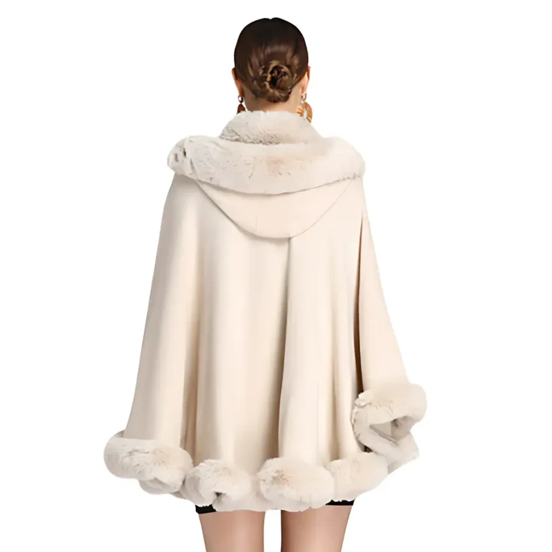 Poncho soirée femme