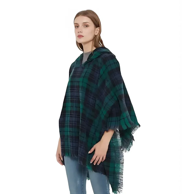 Poncho femme en cachemire