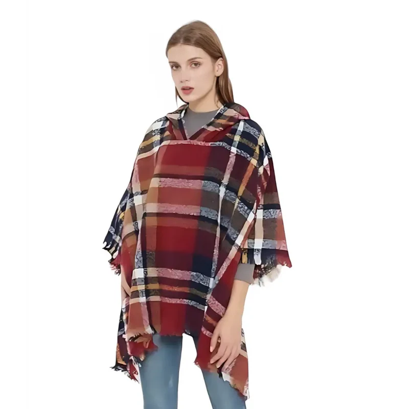 Poncho femme en cachemire