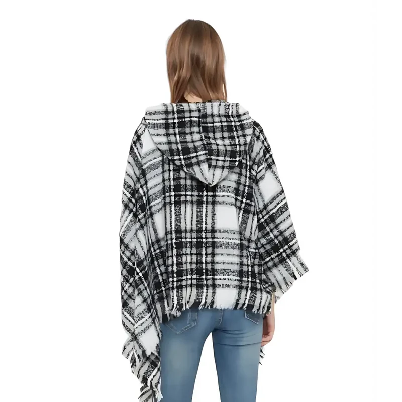 Poncho femme en cachemire