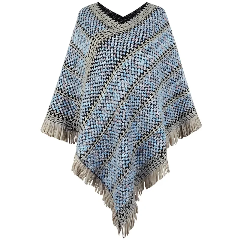 Poncho moderne femme