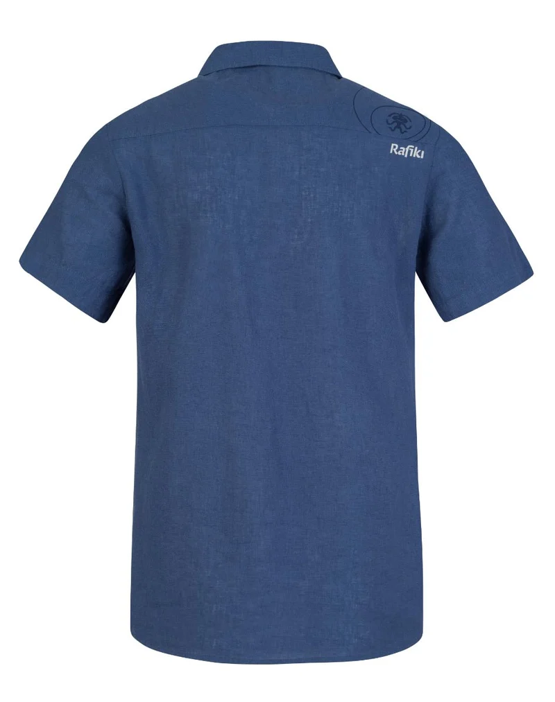 Chemisette de randonnée en coton et lin pour homme "Rafiki − JAM"