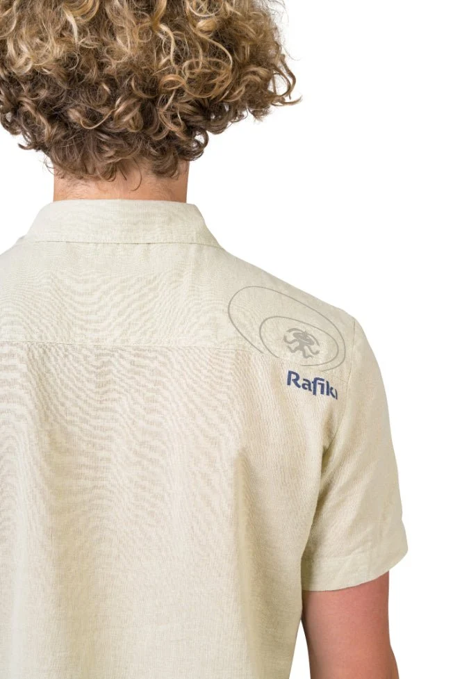 Chemisette de randonnée en coton et lin pour homme "Rafiki − JAM"
