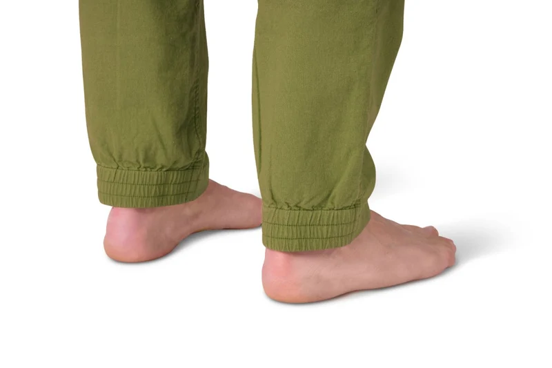 Pantalon de randonnée et d'escalade en tissu mixte lin / coton pour homme "Rafiki − GRIP"