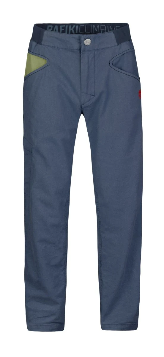 Pantalon de randonnée et d'escalade en tissu mixte lin / coton pour homme "Rafiki − GRIP"