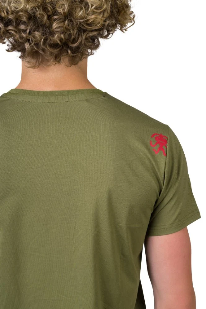 T-shirt de randonnée à 95% de coton biologique pour homme "Rafiki − GRAB"