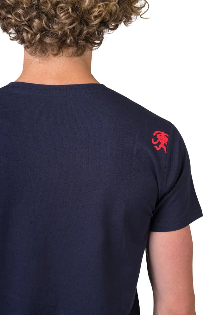 T-shirt de randonnée à 95% de coton biologique pour homme "Rafiki − GRAB"