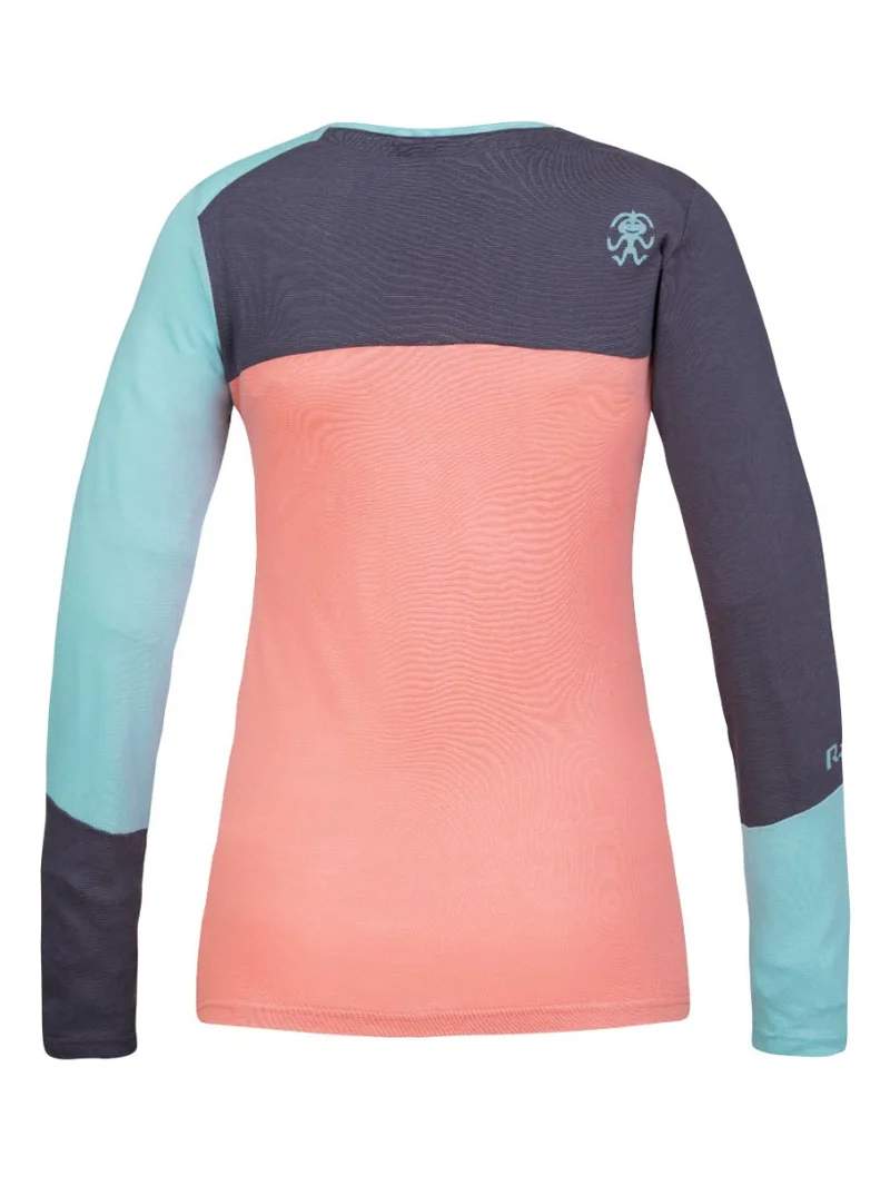T-shirt à manches longues en coton bio plus et tissu Lenzing Modal® pour femme "Rafiki − FINALE"