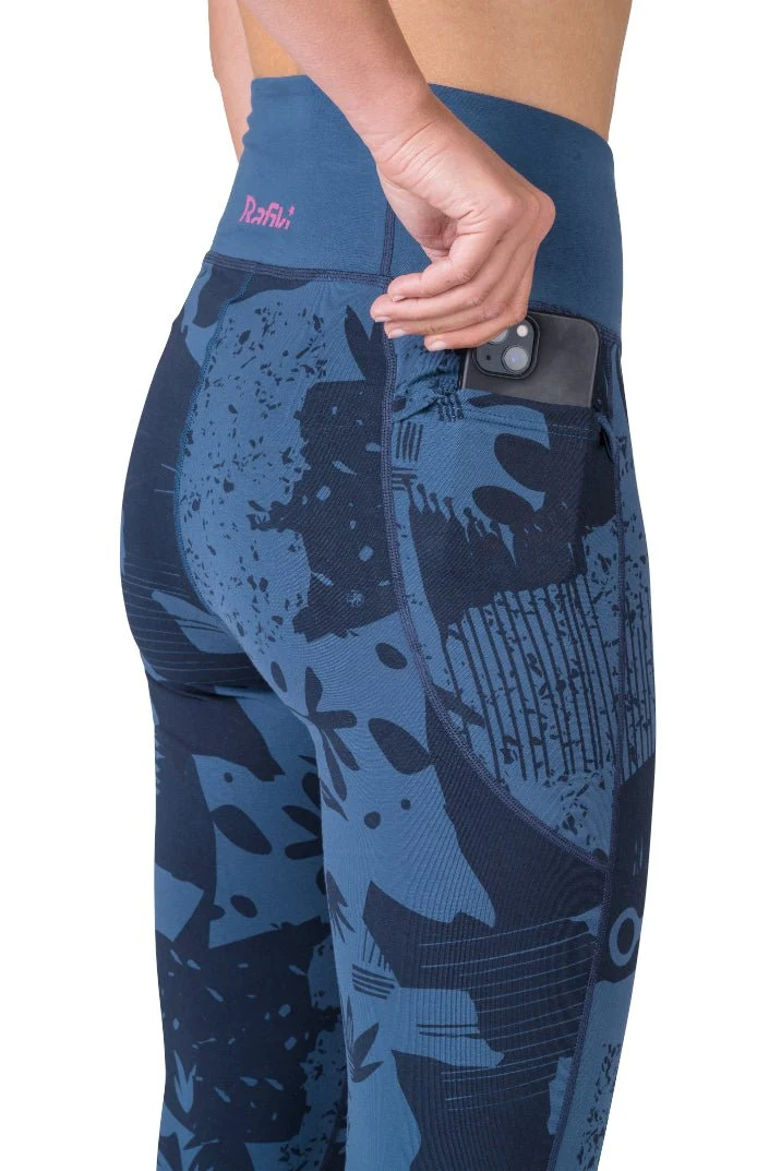 Legging élastine de randonnée, yoga ou escalade pour femme "Rafiki − CEILLAC CTN"