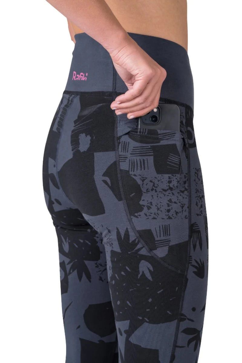 Legging élastine de randonnée, yoga ou escalade pour femme "Rafiki − CEILLAC CTN"