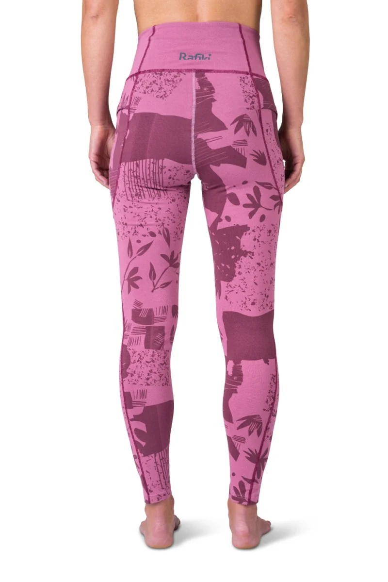 Legging élastine de randonnée, yoga ou escalade pour femme "Rafiki − CEILLAC CTN"