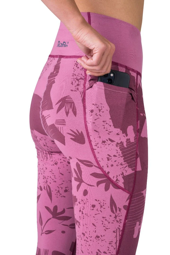 Legging élastine de randonnée, yoga ou escalade pour femme "Rafiki − CEILLAC CTN"