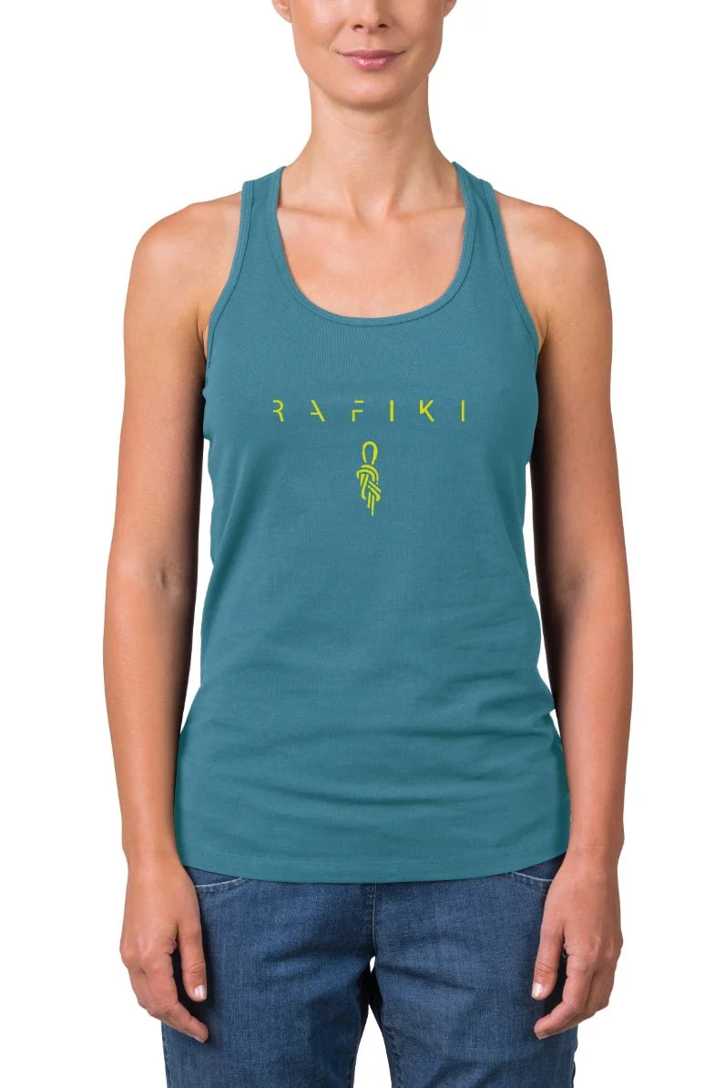 Débardeur pour la randonnée et l'escalade 95% coton biologique pour femme "Rafiki − BABSI"