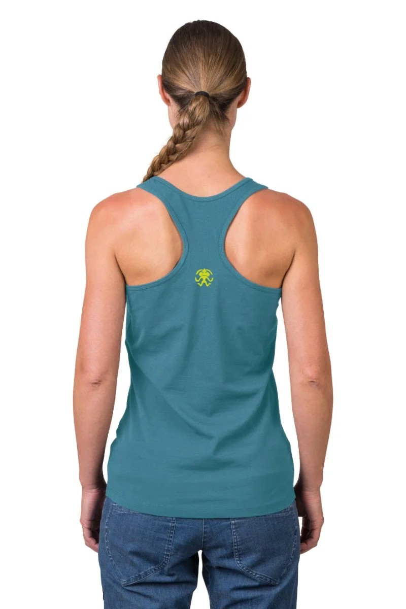 Débardeur pour la randonnée et l'escalade 95% coton biologique pour femme "Rafiki − BABSI"