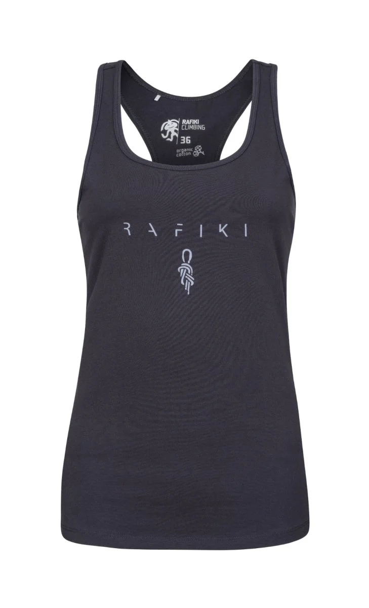Débardeur pour la randonnée et l'escalade 95% coton biologique pour femme "Rafiki − BABSI"