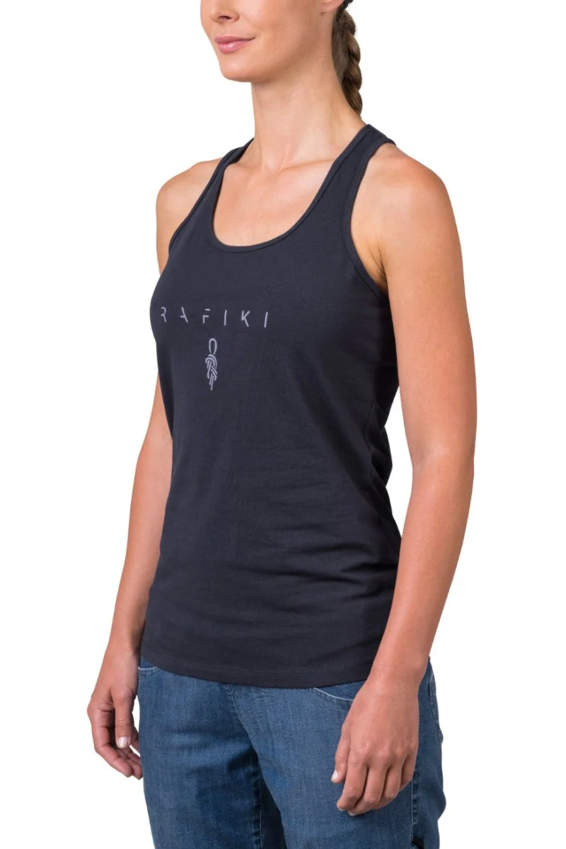 Débardeur pour la randonnée et l'escalade 95% coton biologique pour femme "Rafiki − BABSI"