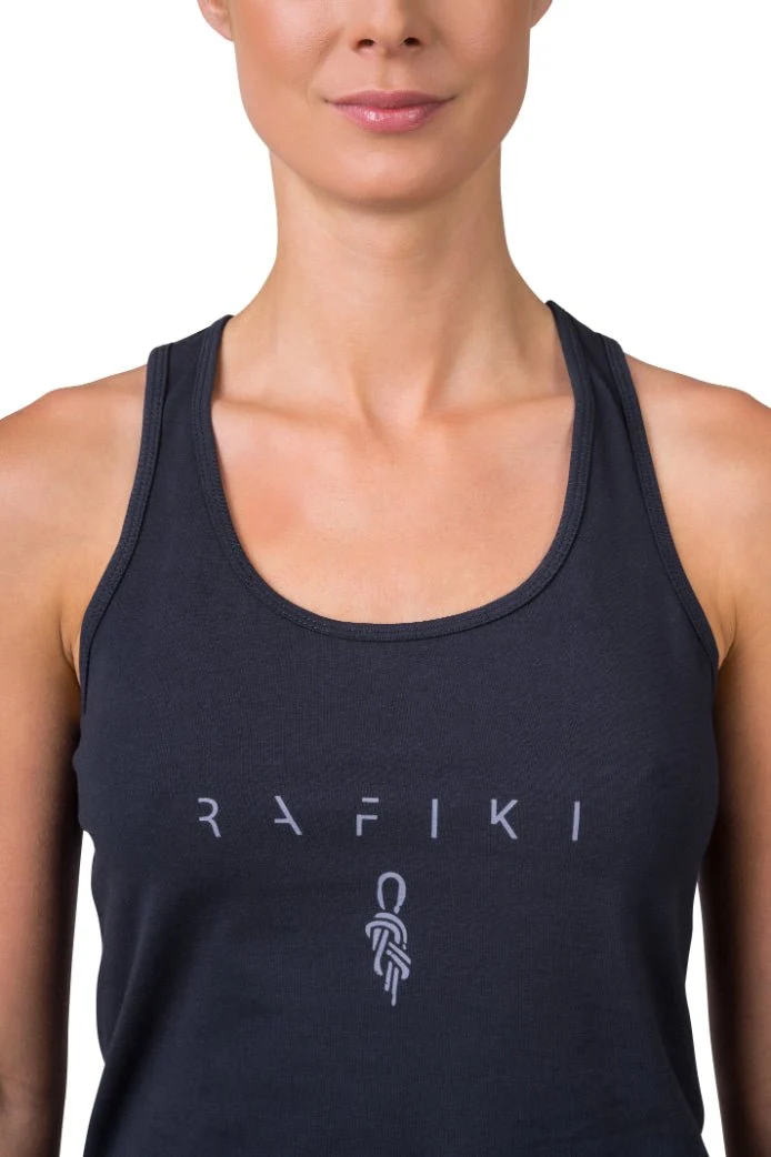 Débardeur pour la randonnée et l'escalade 95% coton biologique pour femme "Rafiki − BABSI"