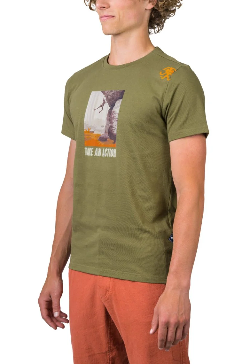 T-shirt de randonnée Homme "Rafiki − ARCOS"