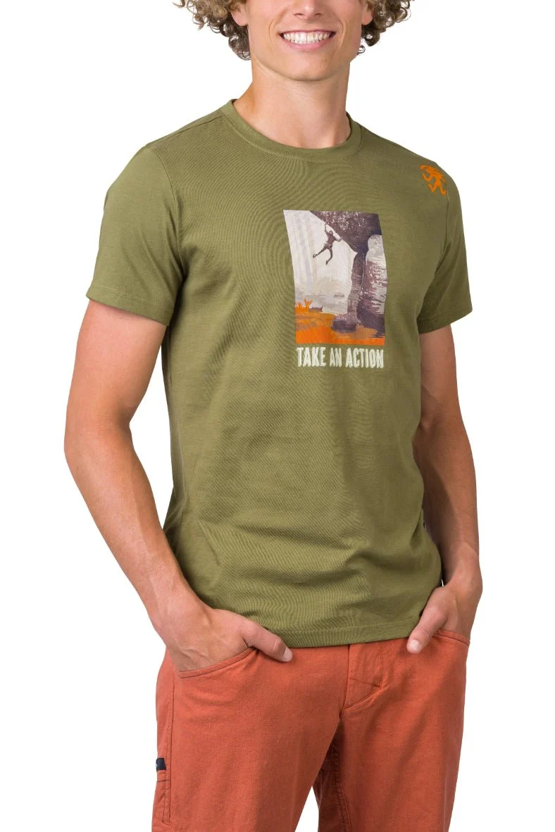 T-shirt de randonnée Homme "Rafiki − ARCOS"