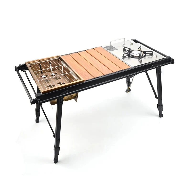 Table de camping IGT pliante amovible pour le camping & van-life "Planete Rando - IGT-TB"