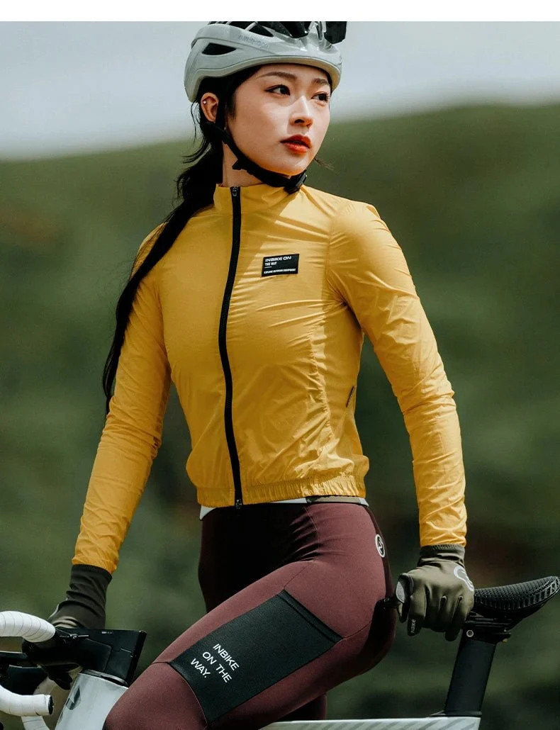 Veste / coupe-vent Imperméable pour le cyclisme pour femme UPF50+ "INBIKE - Windbreaker"