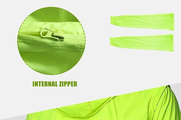 Veste de cyclisme réfléchissante et coupe-vent pour homme UPF50+ "QUESHARK - QE240"