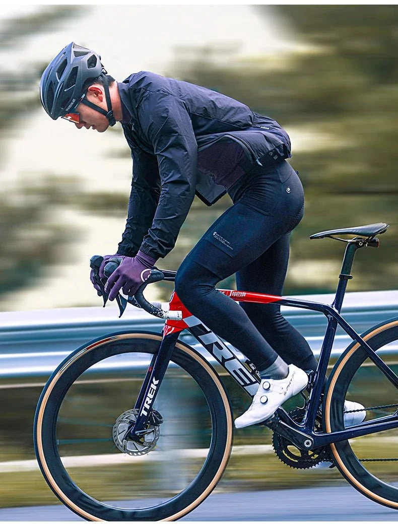 Veste coupe-vent de cyclisme SPF40+ imperméable à manches longues pour homme "INBIKE - On The Way"