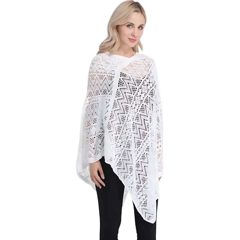 Poncho femme cape