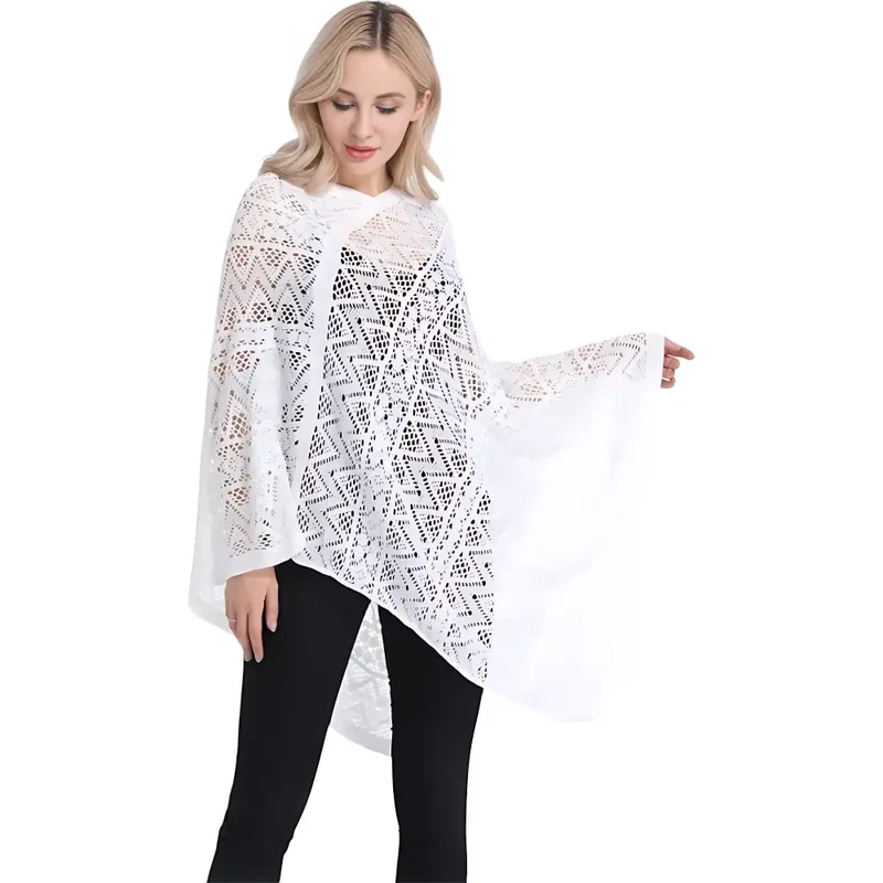 Poncho femme cape