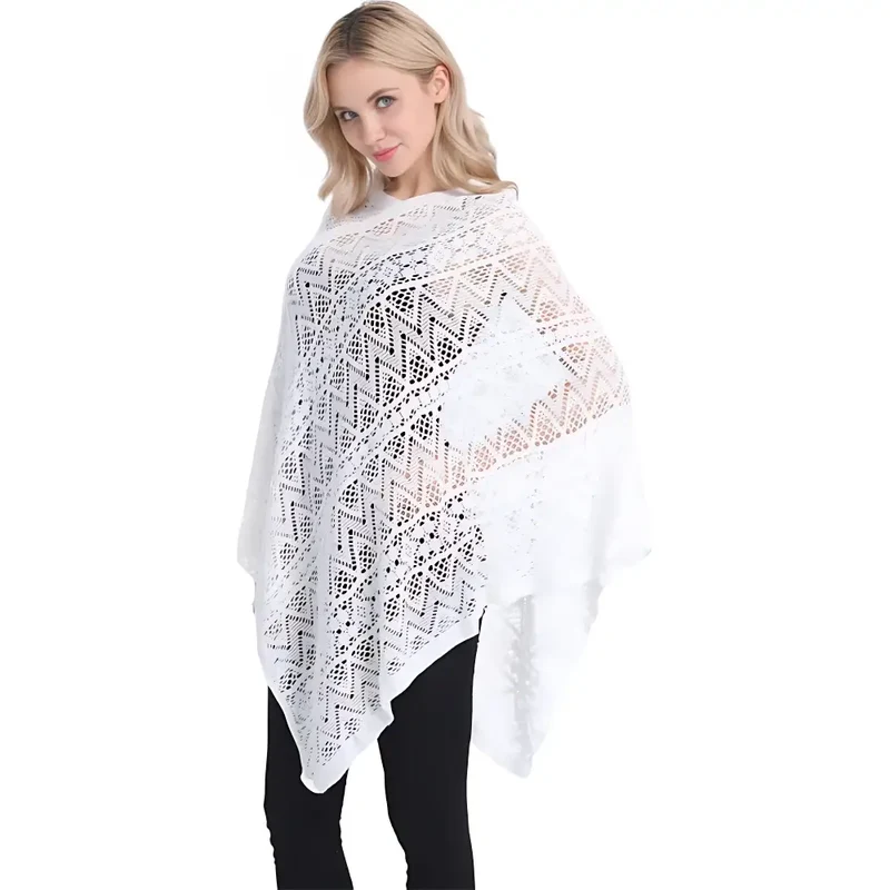 Poncho femme cape