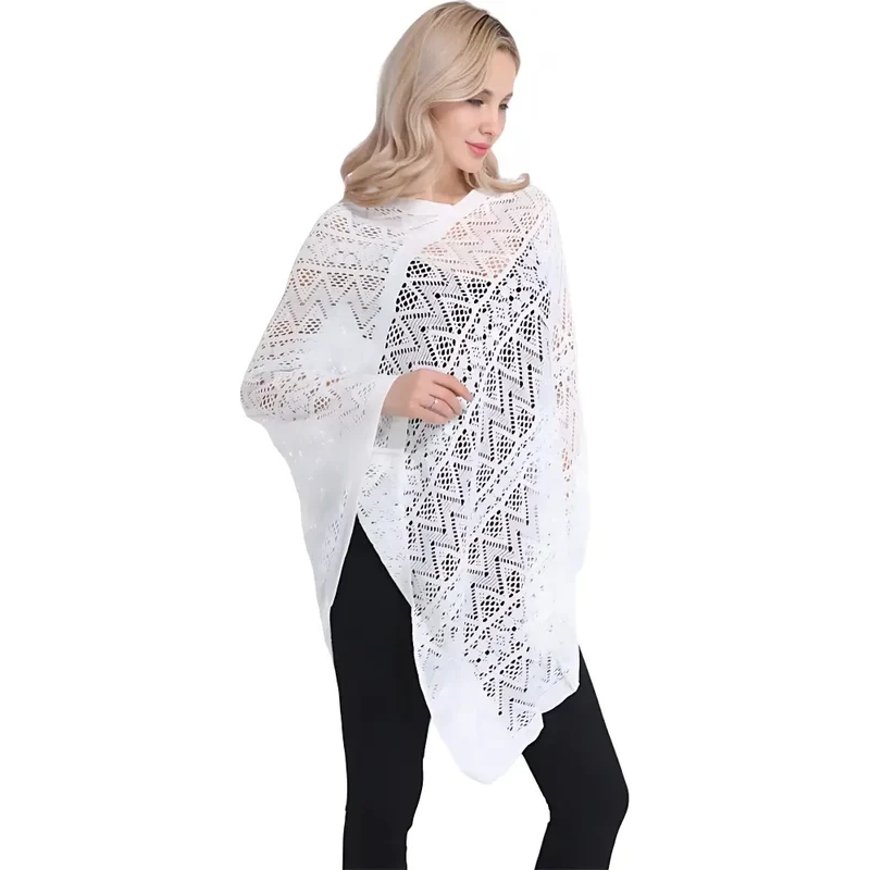 Poncho femme cape