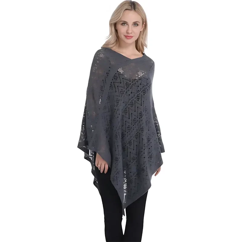 Poncho femme cape