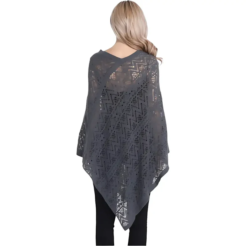 Poncho femme cape