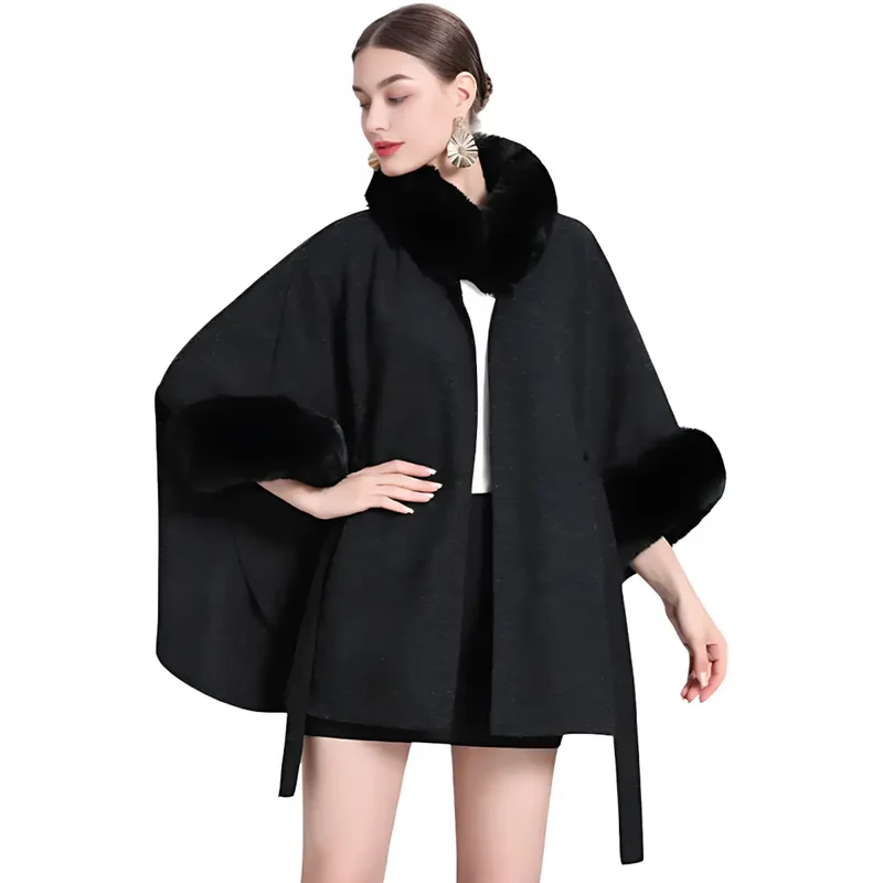 Poncho veste femme
