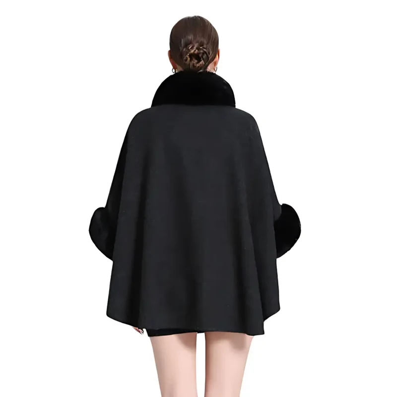 Poncho veste femme