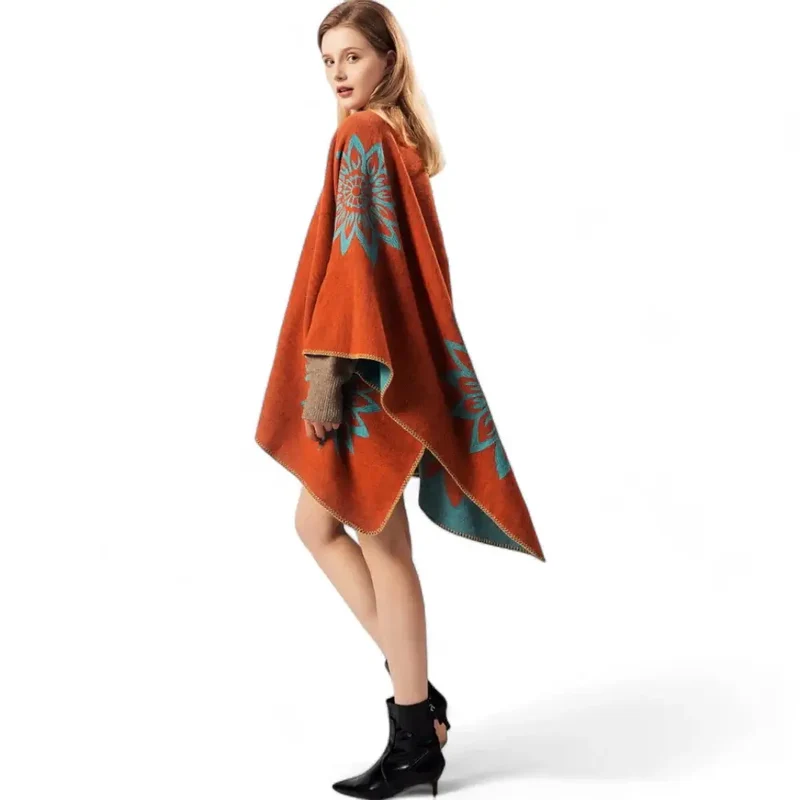 Poncho ou cape femme