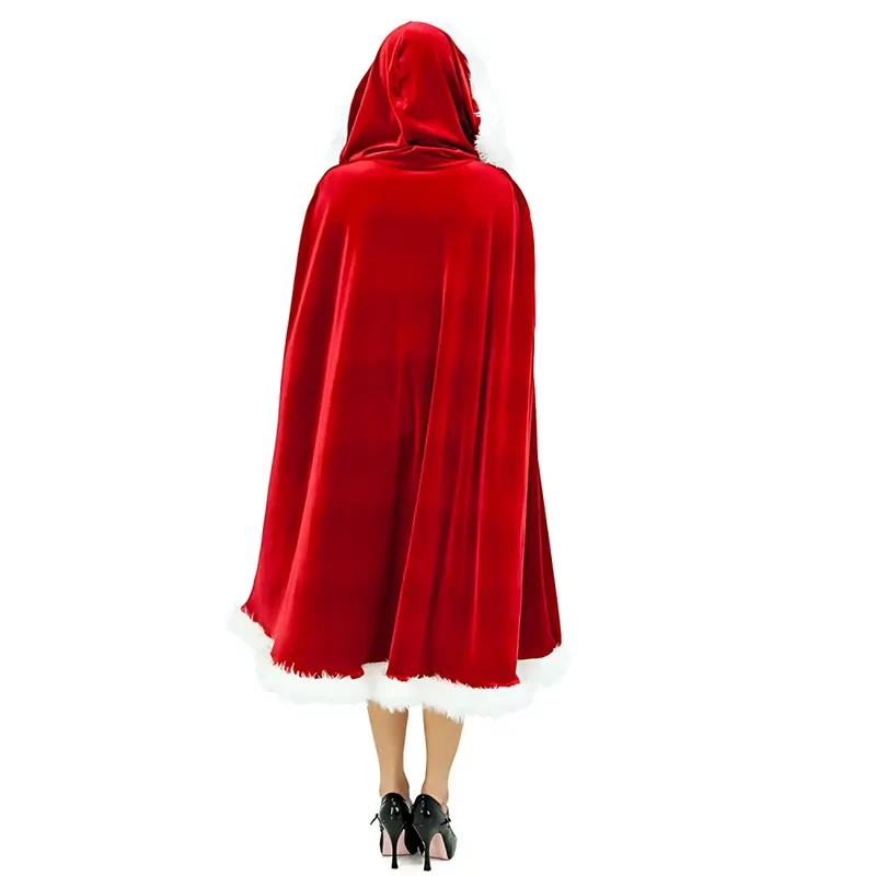 Poncho noel femme
