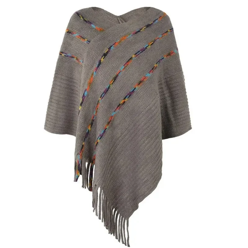 Femme poncho