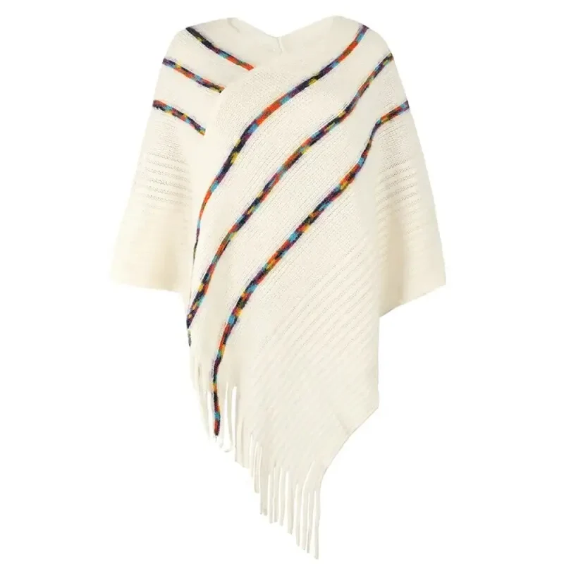 Femme poncho