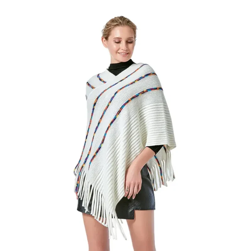 Femme poncho