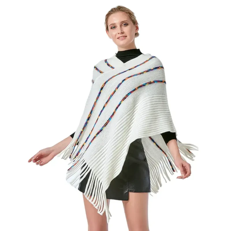 Femme poncho