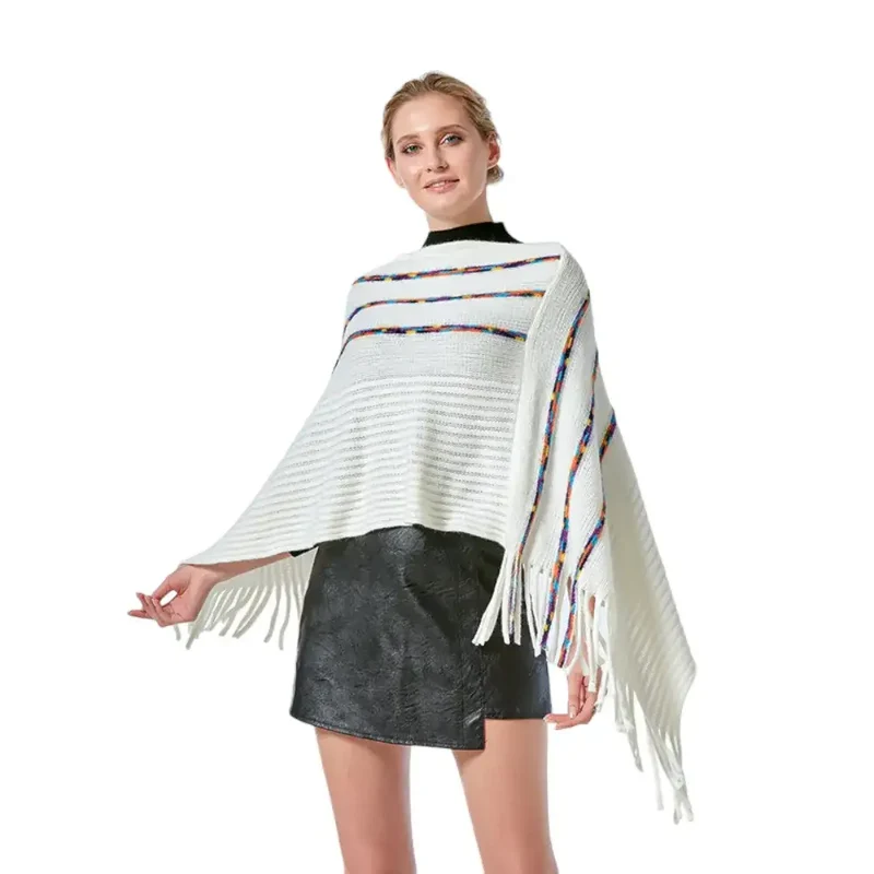 Femme poncho