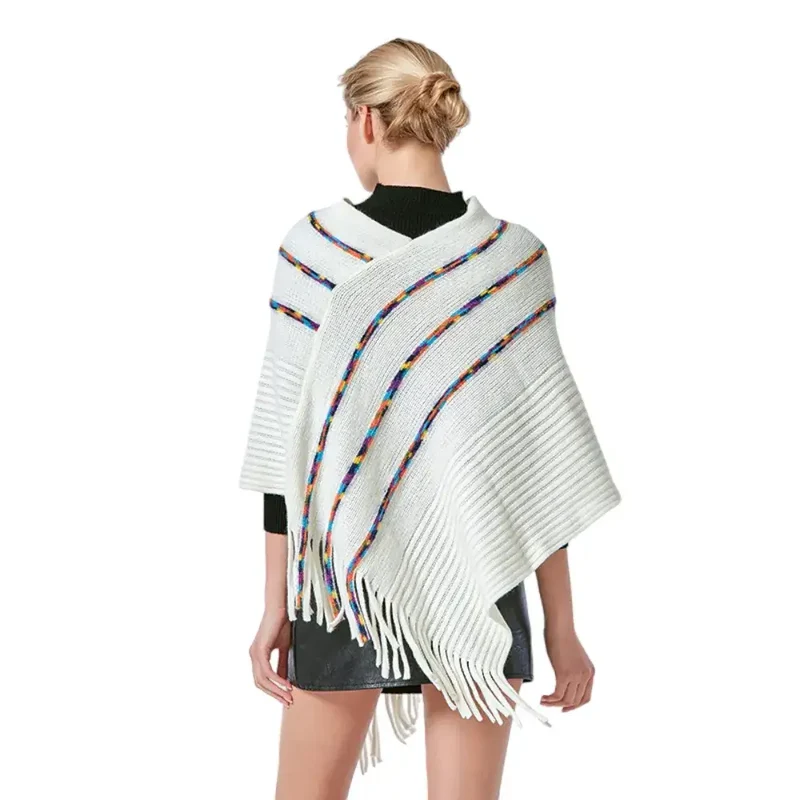 Femme poncho