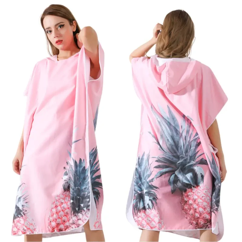 Femme surf poncho